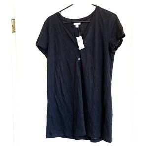 J. Jill new with tags black linen shirt size small
